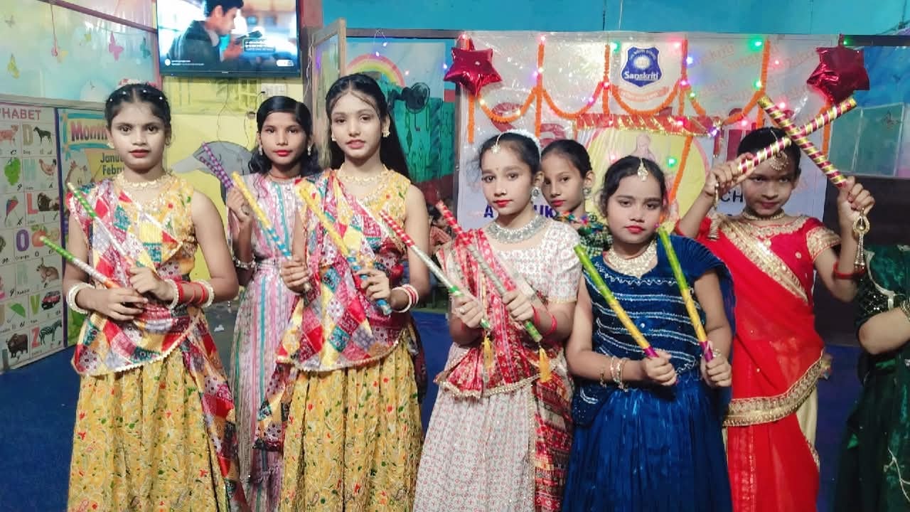 School auditorium arranged for an event